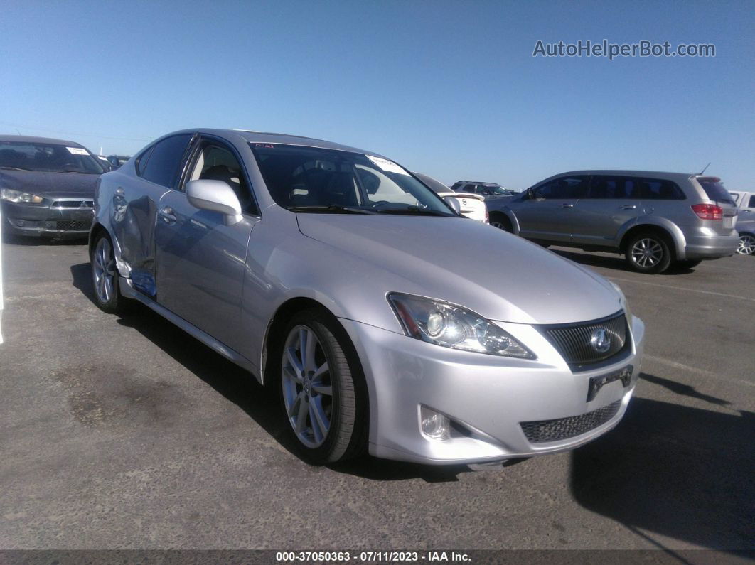 2007 Lexus Is 250   Silver vin: JTHBK262375026627