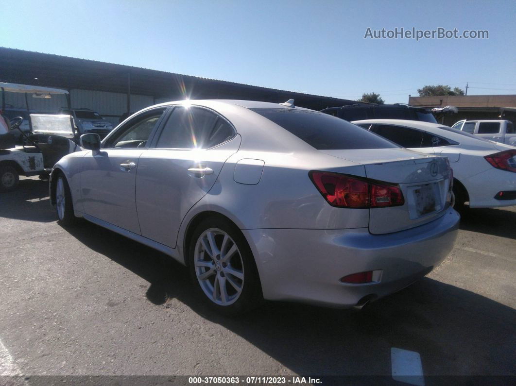 2007 Lexus Is 250   Silver vin: JTHBK262375026627