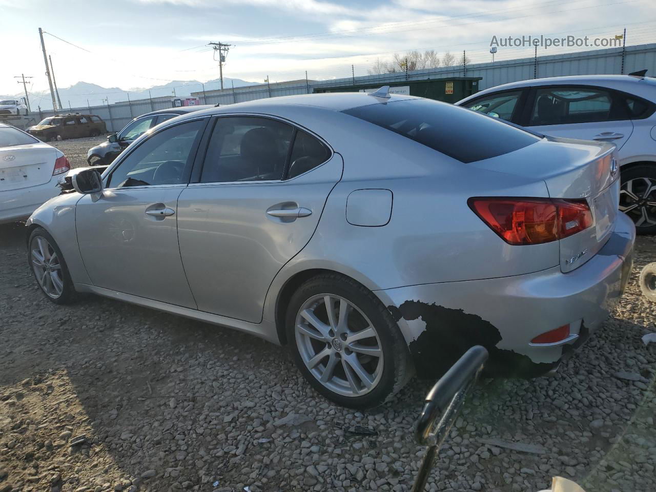 2007 Lexus Is 250 Silver vin: JTHBK262375027681