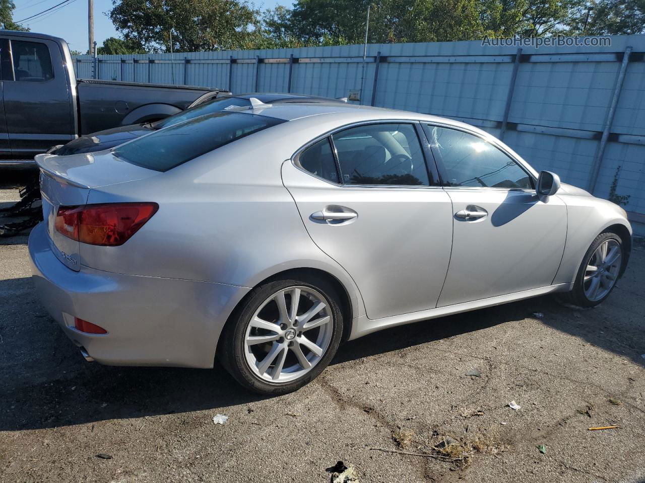 2007 Lexus Is 250 Silver vin: JTHBK262375029124