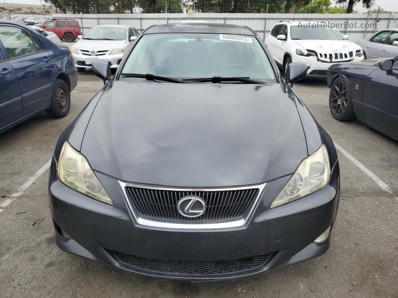 2007 Lexus Is 250 Gray vin: JTHBK262375033352