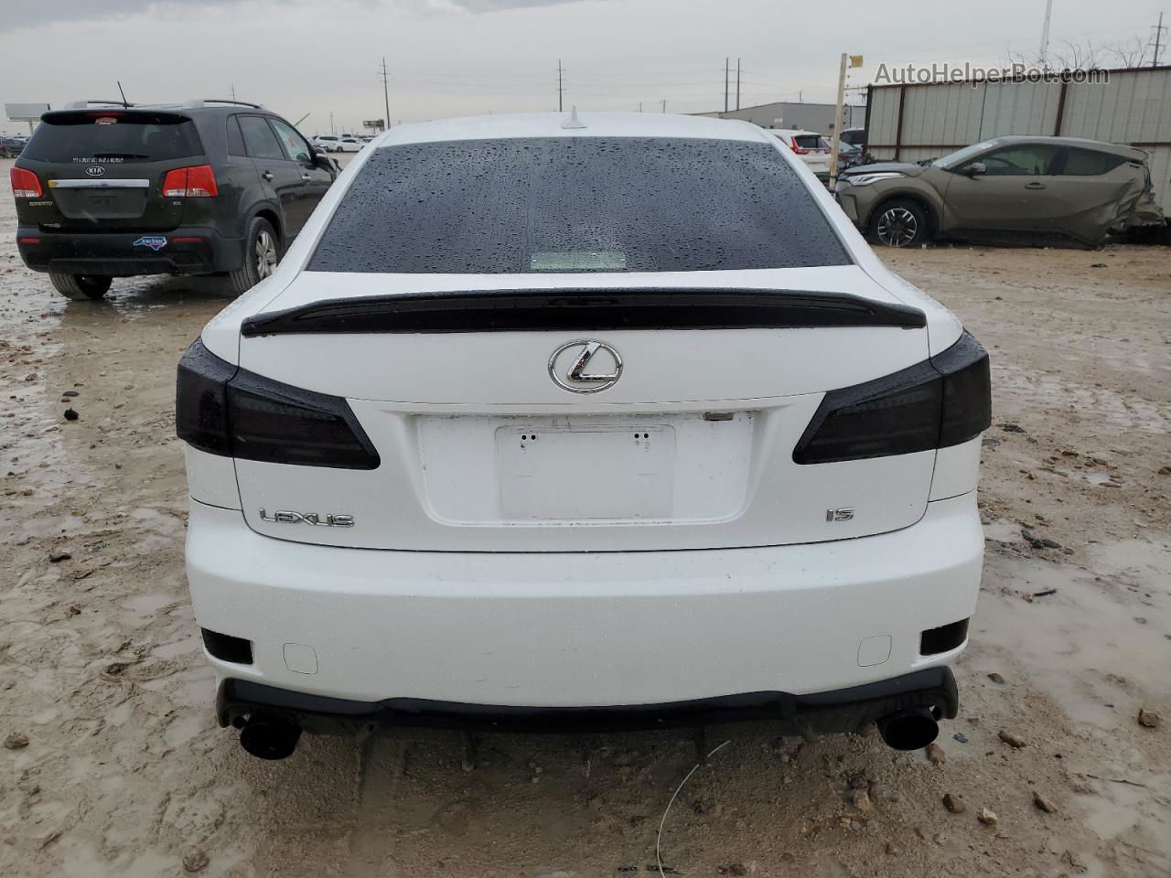 2007 Lexus Is 250 White vin: JTHBK262375046568