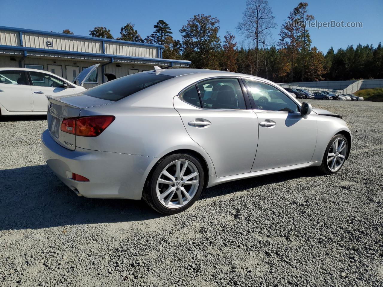 2007 Lexus Is 250 Silver vin: JTHBK262375047784