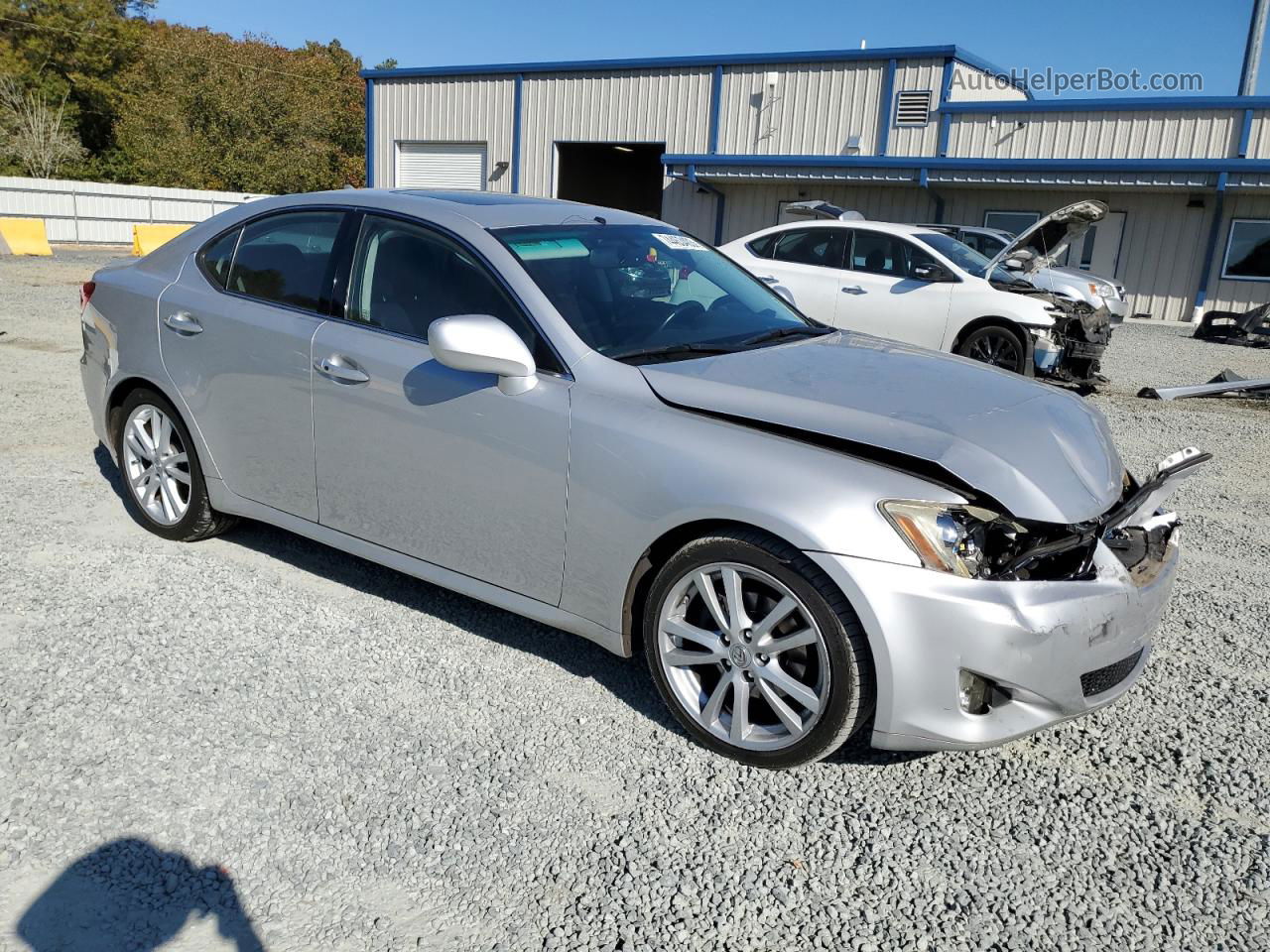 2007 Lexus Is 250 Silver vin: JTHBK262375047784