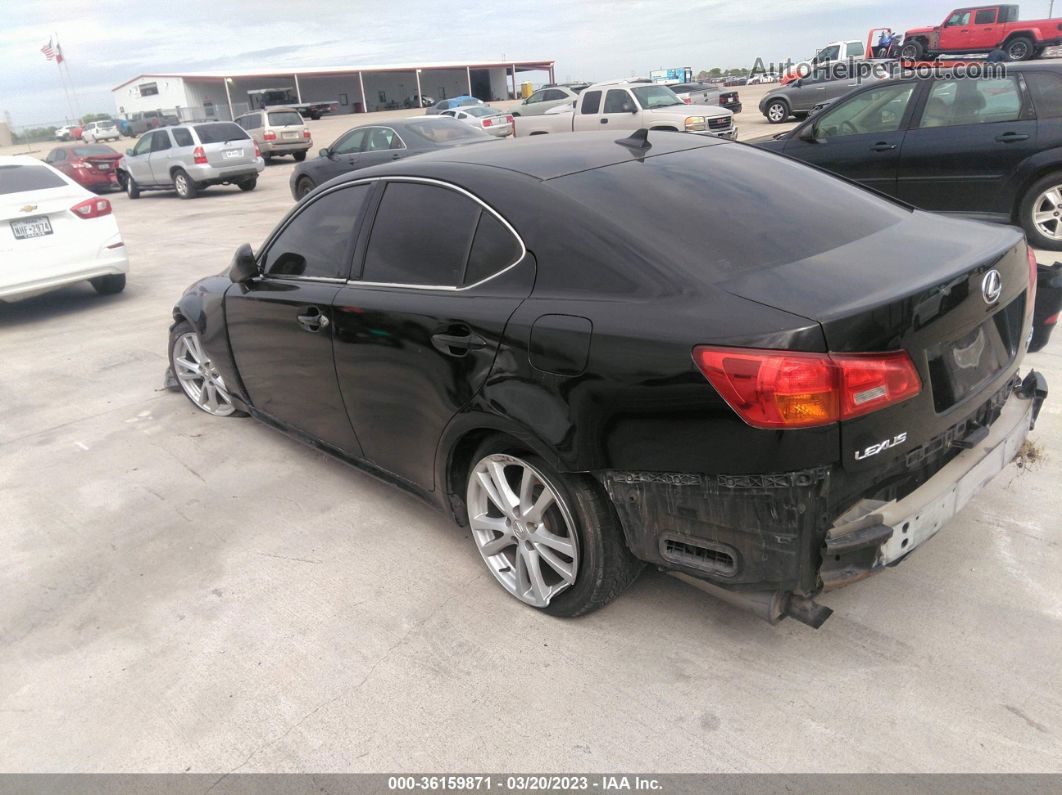 2007 Lexus Is 250 Черный vin: JTHBK262375047798