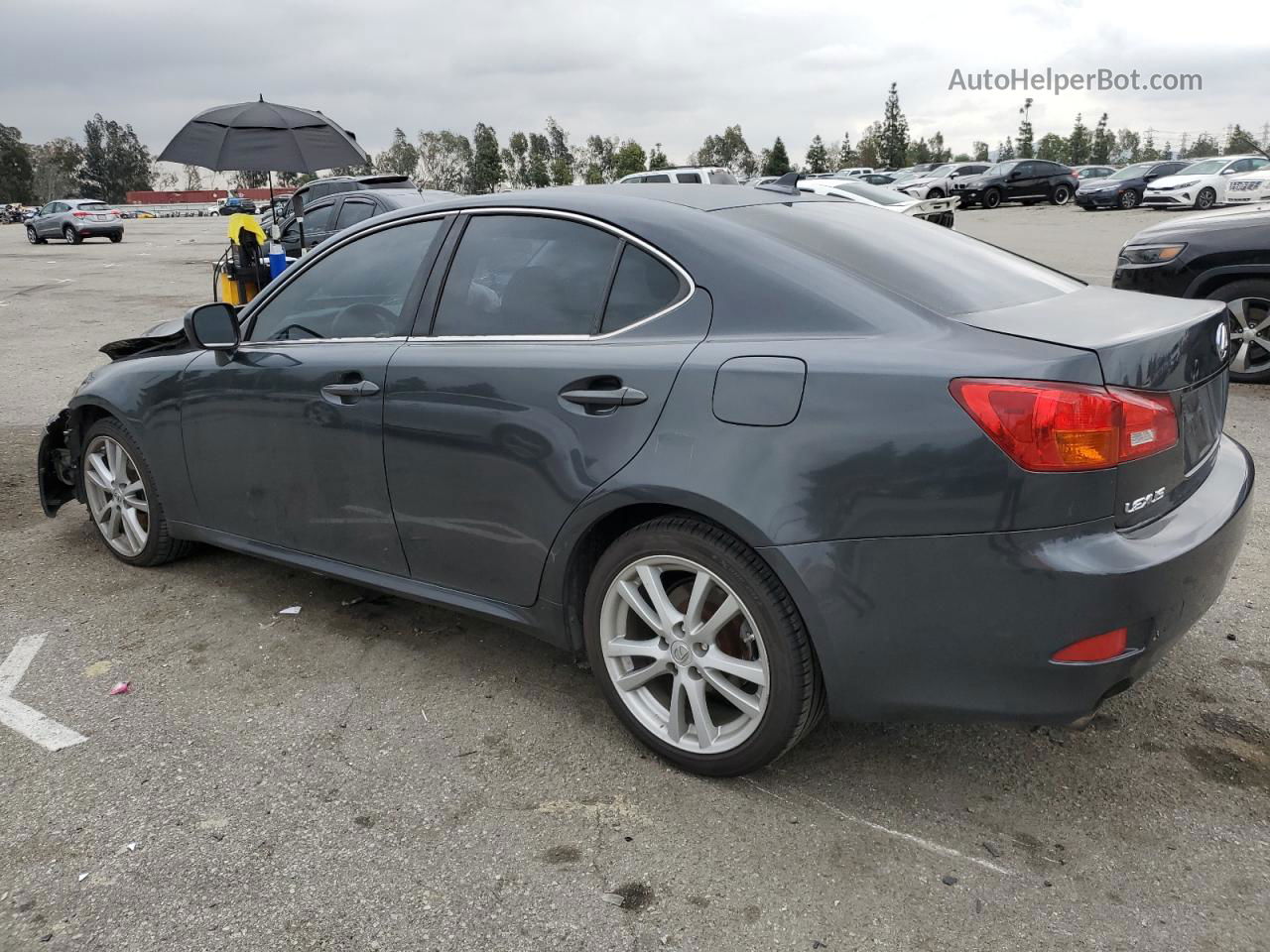 2007 Lexus Is 250 Gray vin: JTHBK262472034768