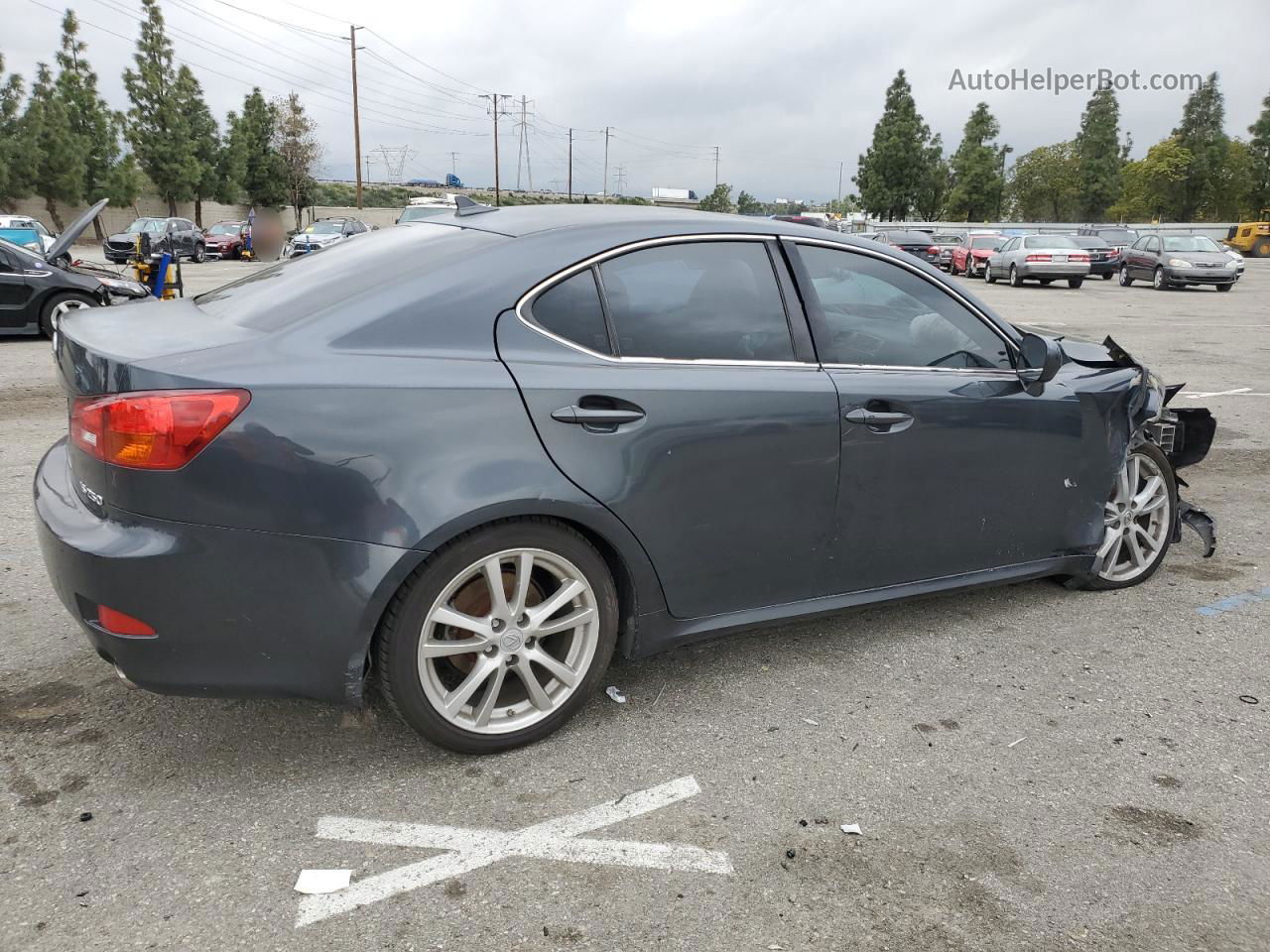 2007 Lexus Is 250 Gray vin: JTHBK262472034768