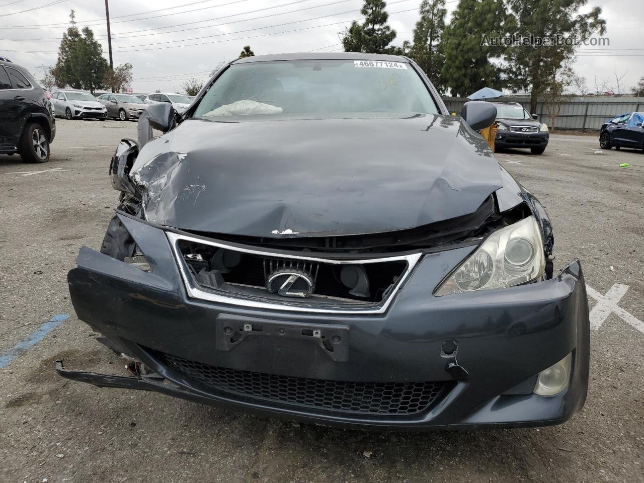 2007 Lexus Is 250 Gray vin: JTHBK262472034768