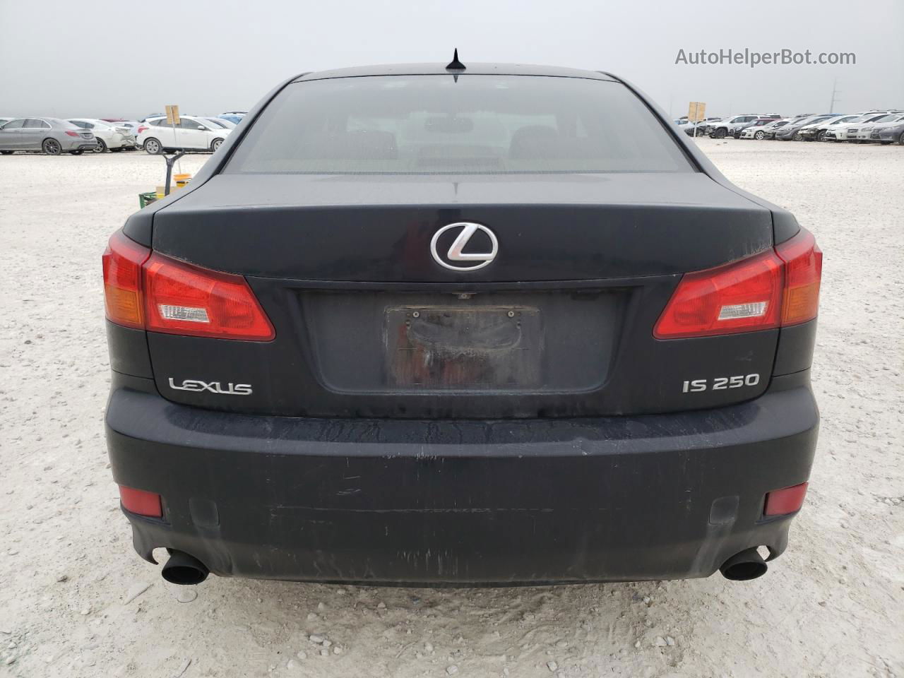 2007 Lexus Is 250 Black vin: JTHBK262475027575