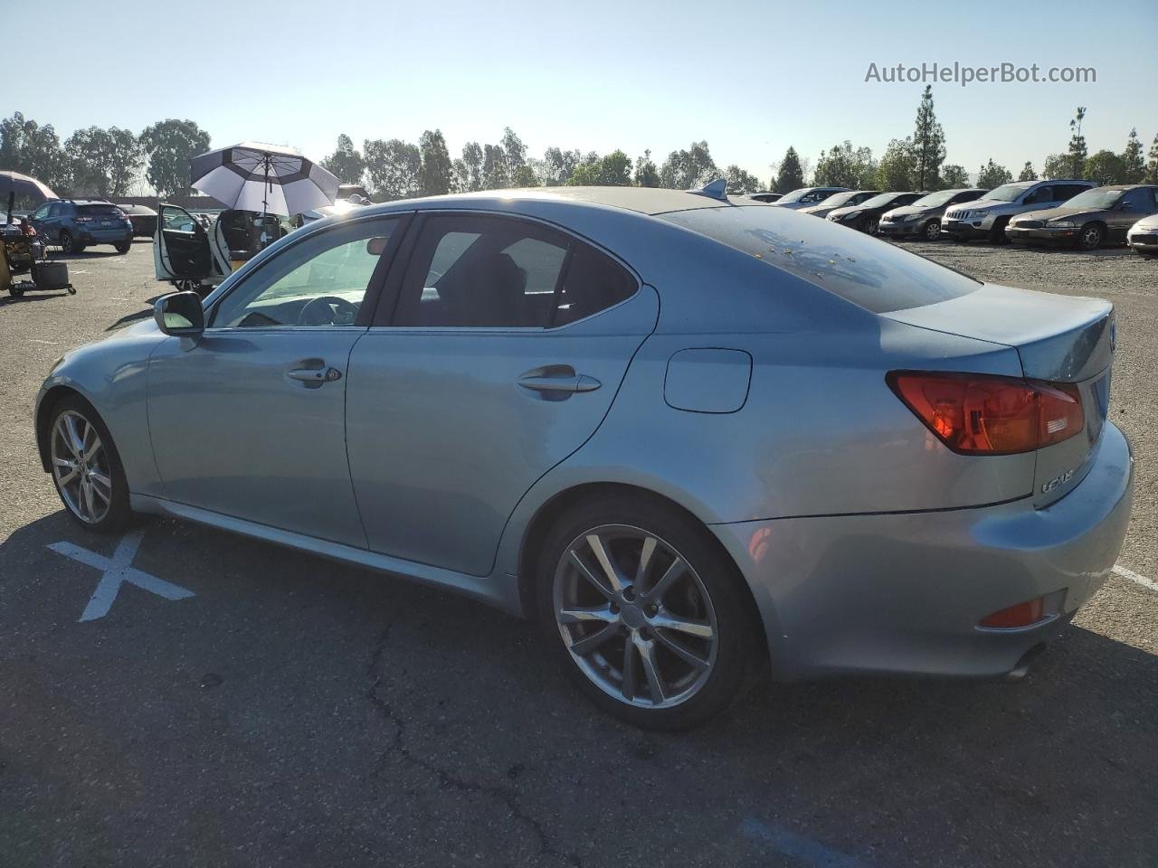 2007 Lexus Is 250 Синий vin: JTHBK262475030539