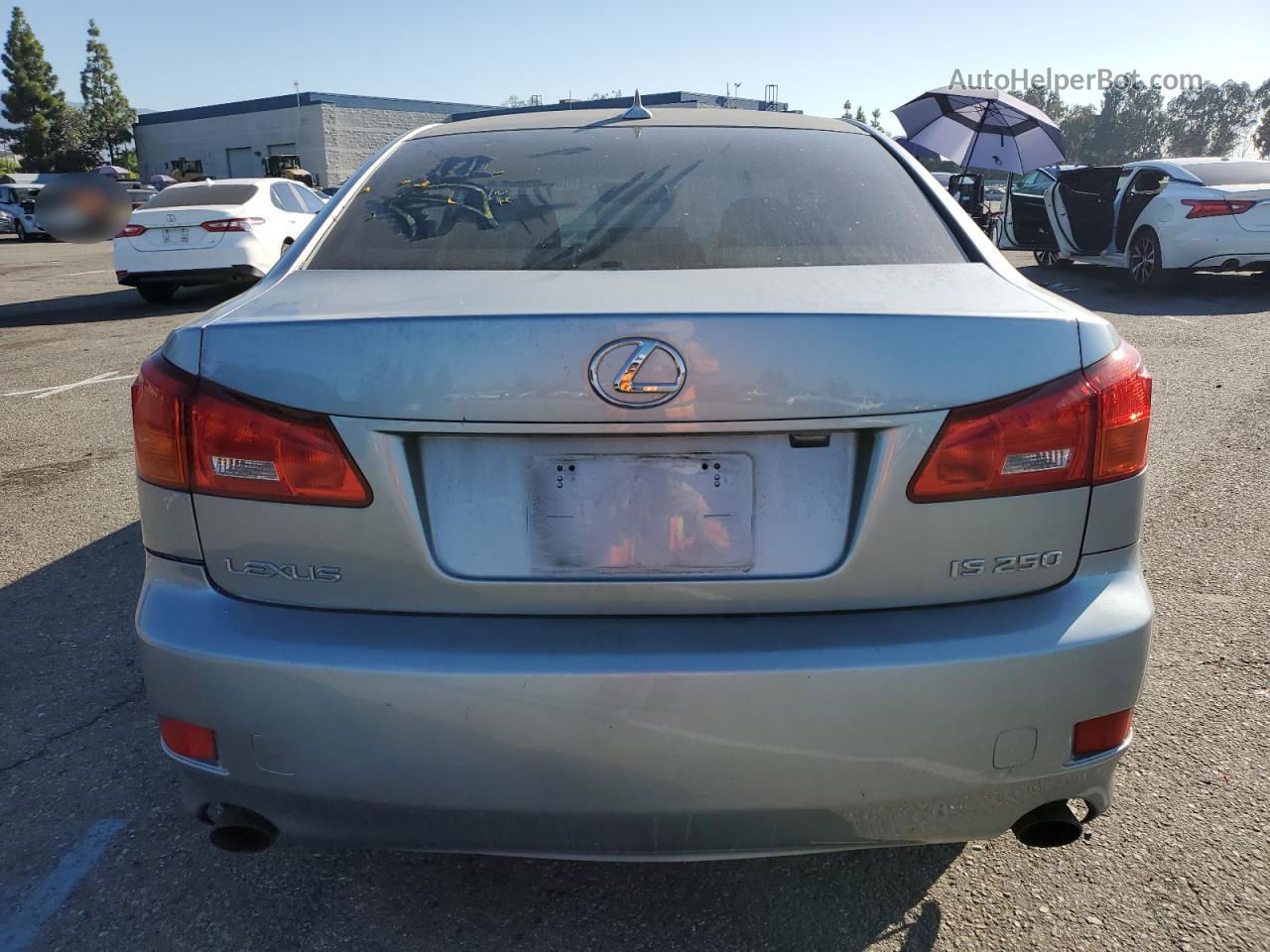 2007 Lexus Is 250 Blue vin: JTHBK262475030539