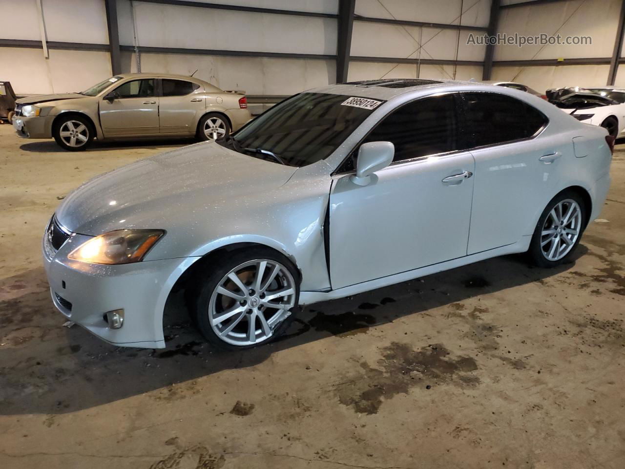 2007 Lexus Is 250 Silver vin: JTHBK262475033201