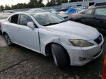 2007 Lexus Is 250 White vin: JTHBK262475044649