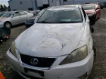 2007 Lexus Is 250 White vin: JTHBK262475044649