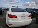 2007 Lexus Is 250 White vin: JTHBK262475044649