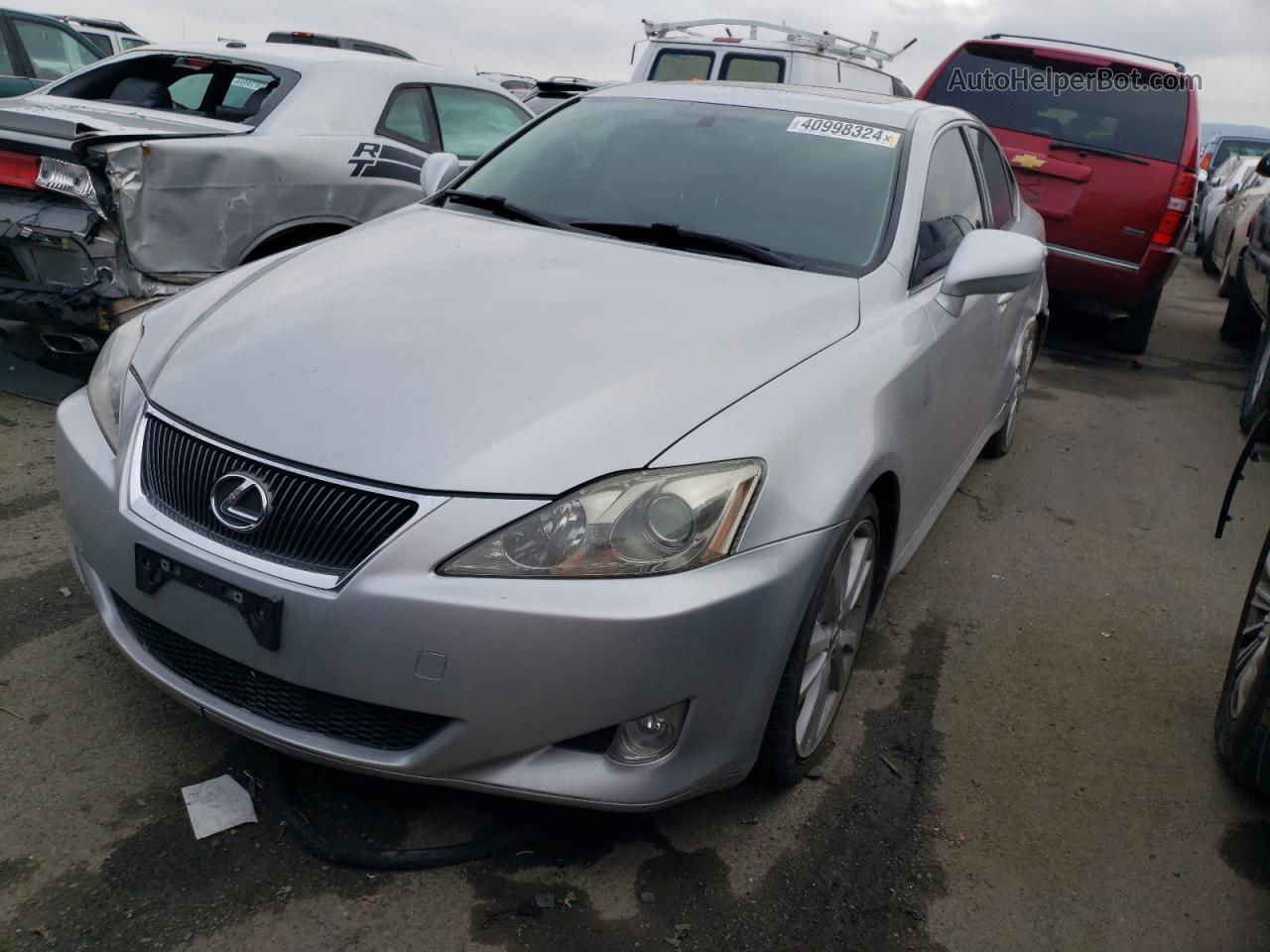 2007 Lexus Is 250 Серый vin: JTHBK262572029188