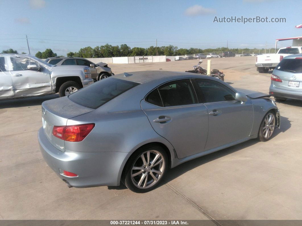 2007 Lexus Is 250   Silver vin: JTHBK262572029899