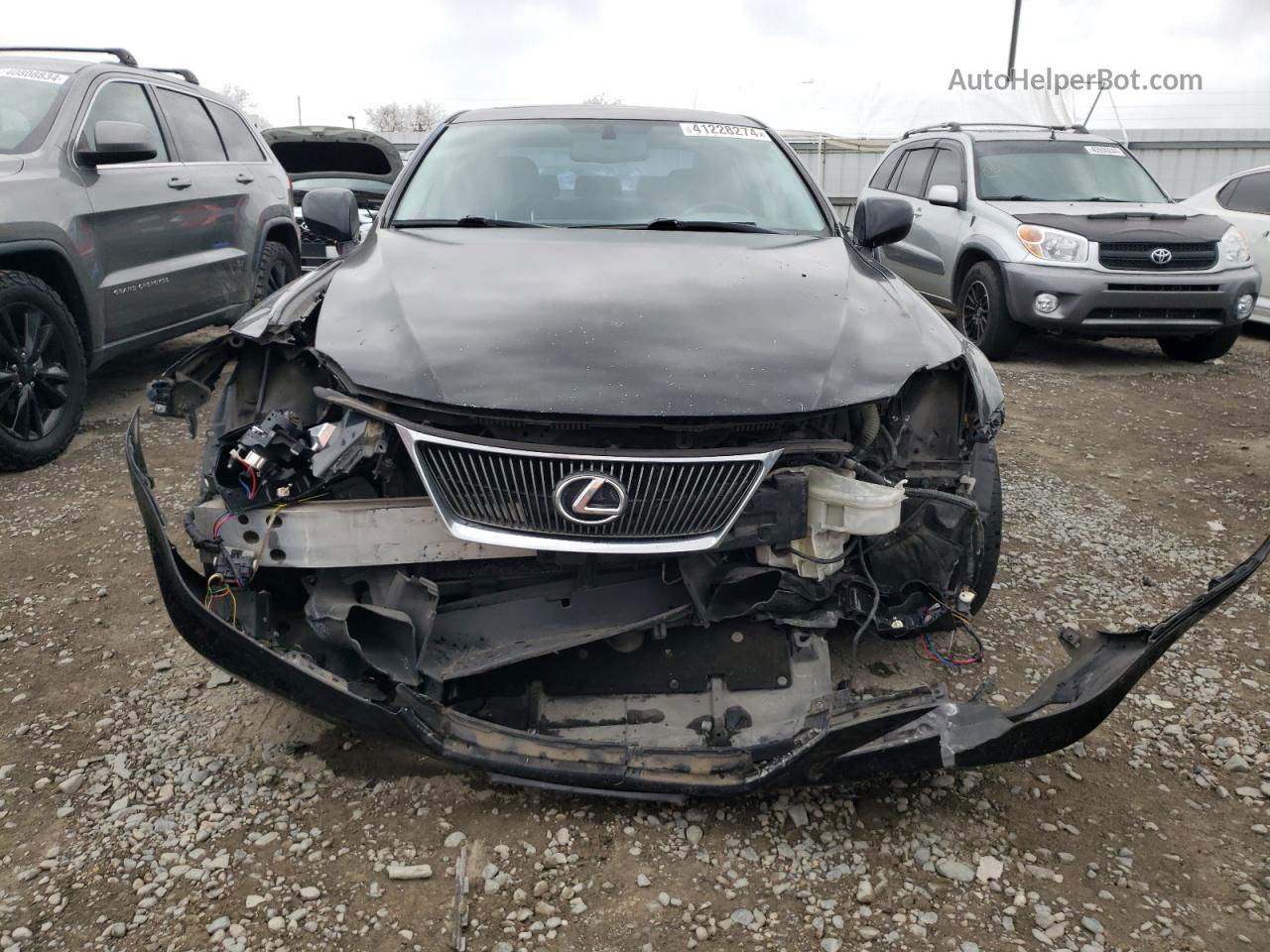 2007 Lexus Is 250 Black vin: JTHBK262572031779