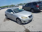 2007 Lexus Is 250   Silver vin: JTHBK262572037789