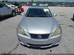 2007 Lexus Is 250   Silver vin: JTHBK262572037789