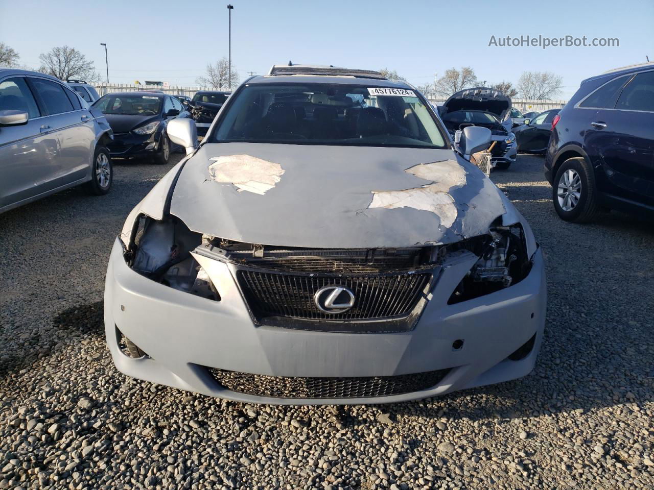 2007 Lexus Is 250 Gray vin: JTHBK262575031036