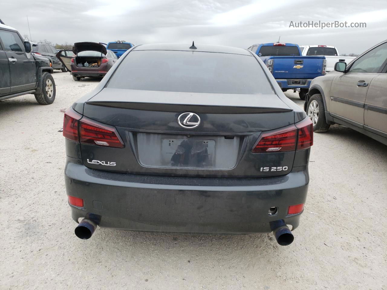 2007 Lexus Is 250 Gray vin: JTHBK262575044840