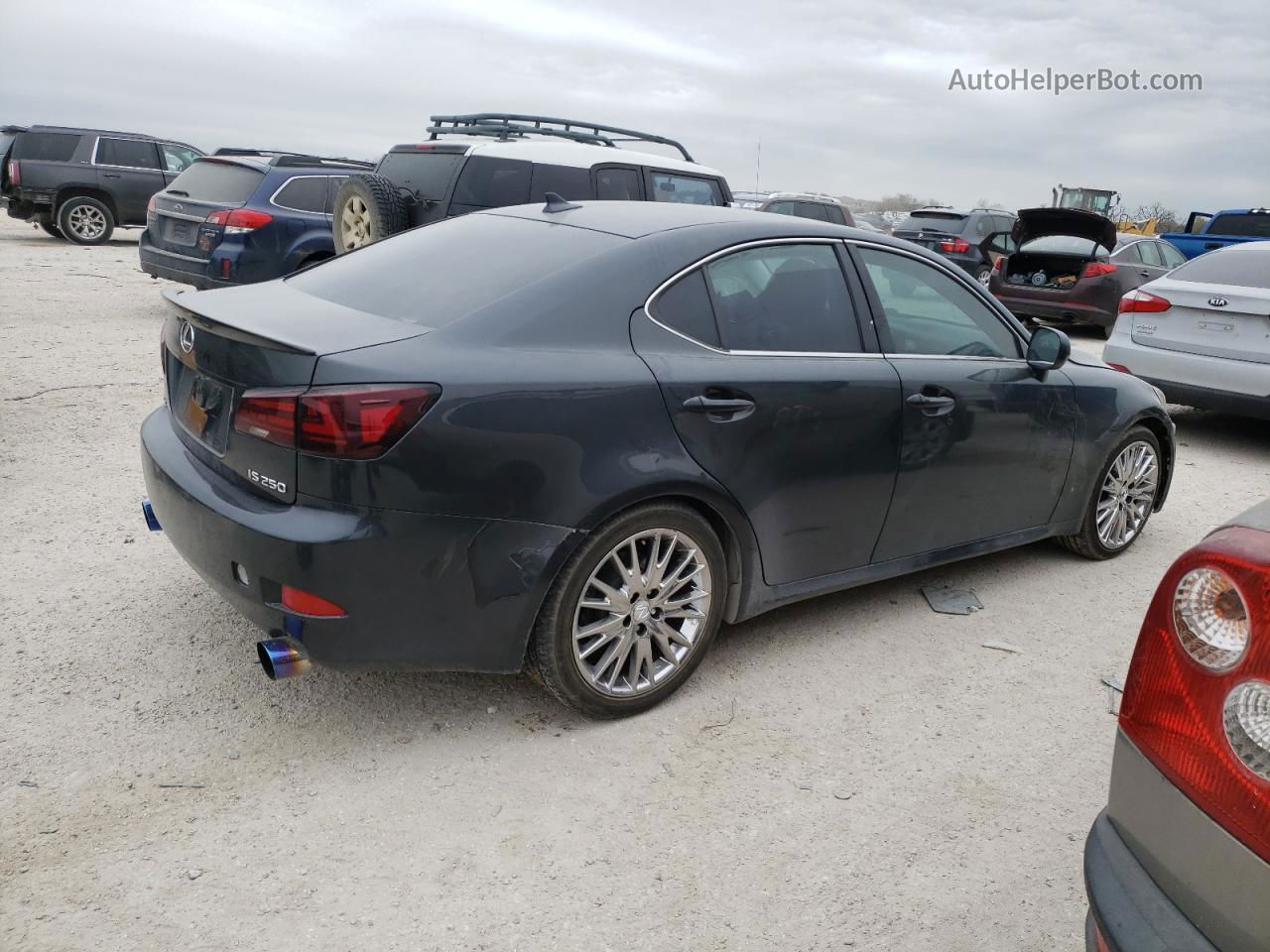 2007 Lexus Is 250 Gray vin: JTHBK262575044840