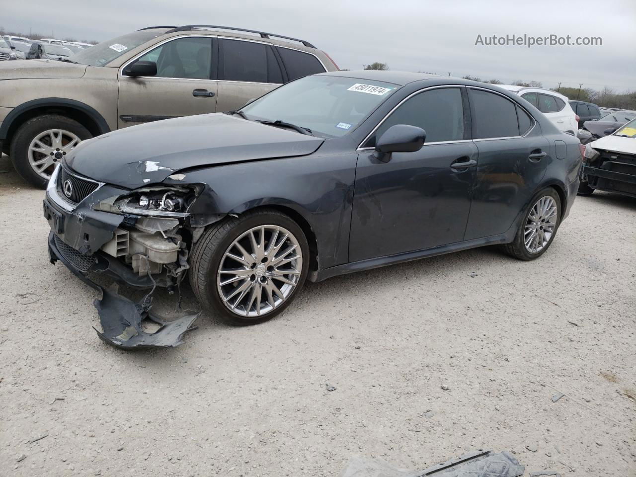 2007 Lexus Is 250 Gray vin: JTHBK262575044840