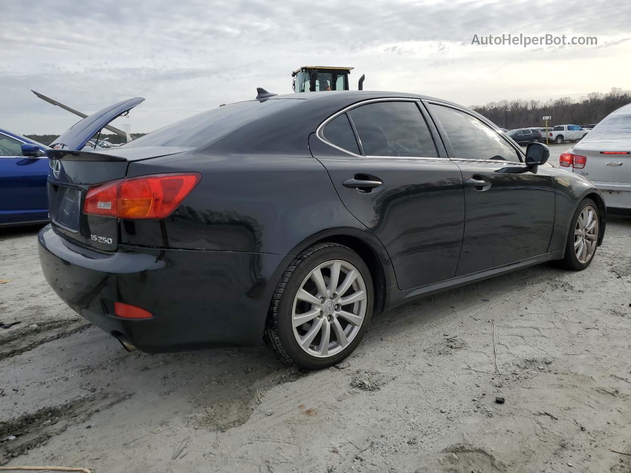 2007 Lexus Is 250 Black vin: JTHBK262575045826