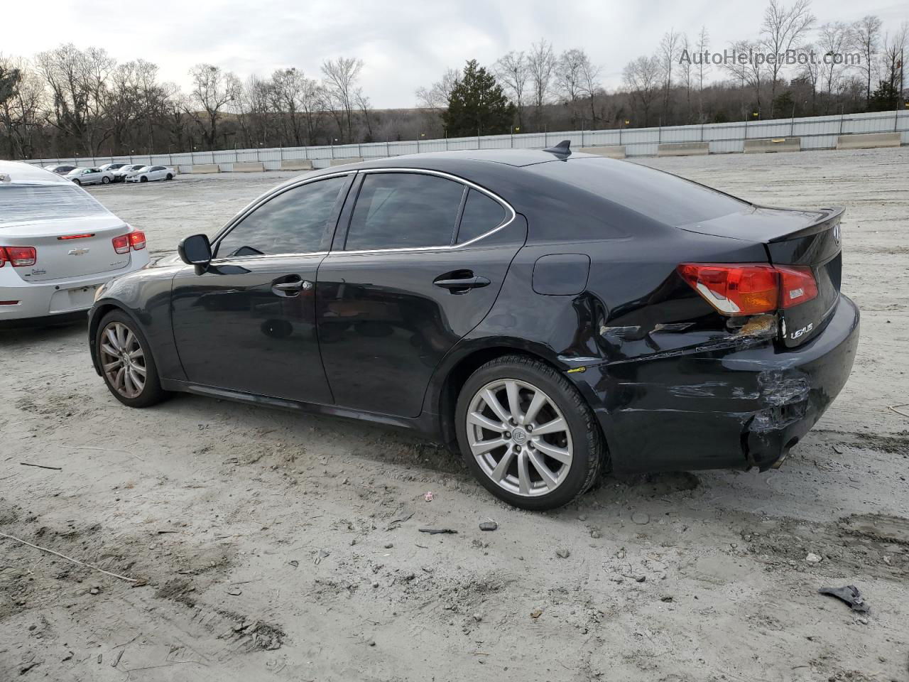 2007 Lexus Is 250 Black vin: JTHBK262575045826