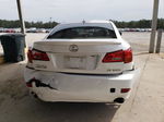 2007 Lexus Is 250 White vin: JTHBK262575050234