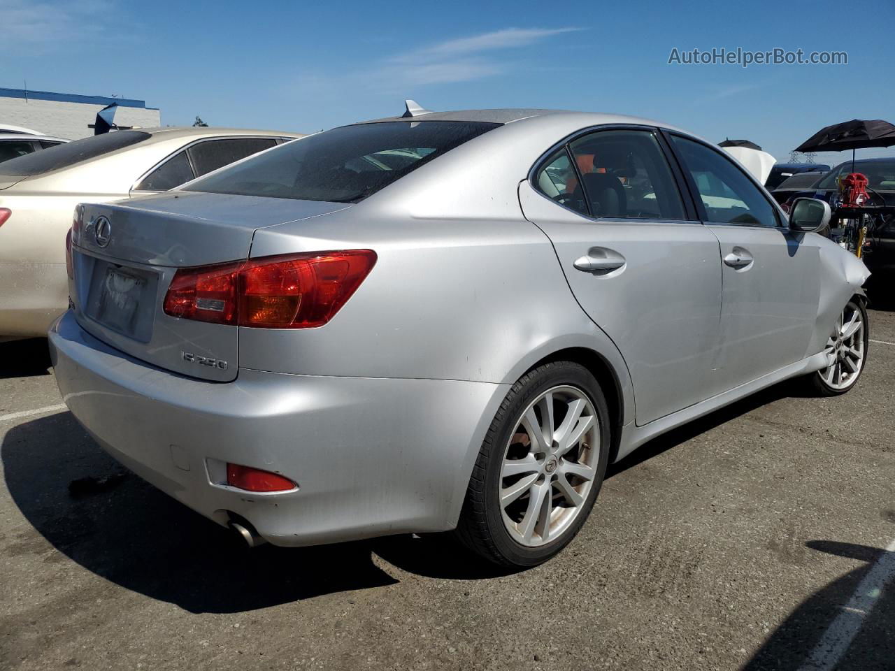 2007 Lexus Is 250 Silver vin: JTHBK262672033850