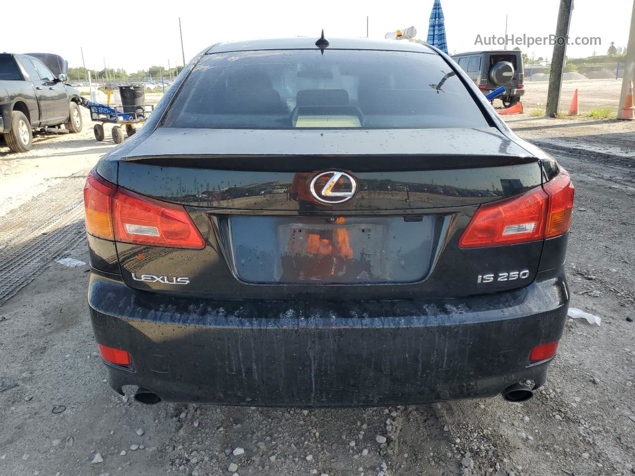 2007 Lexus Is 250 Черный vin: JTHBK262672034187