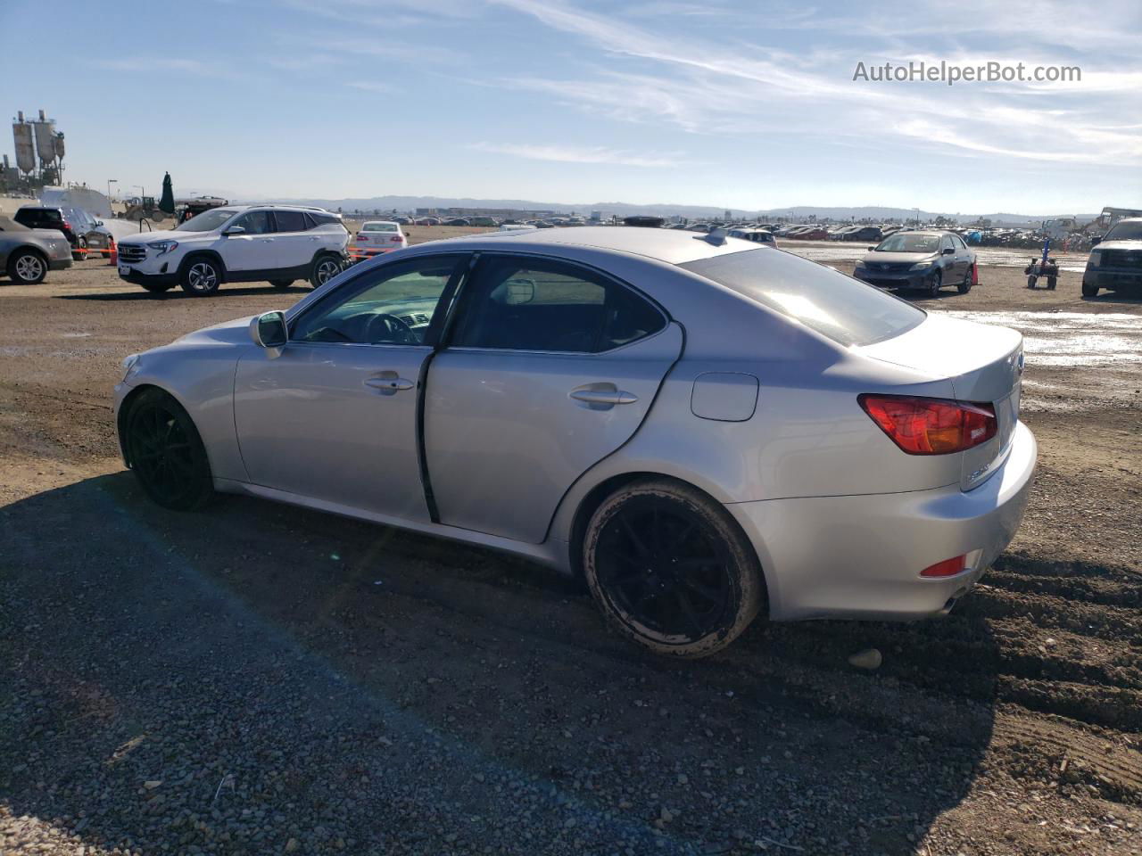 2007 Lexus Is 250 Silver vin: JTHBK262672038482