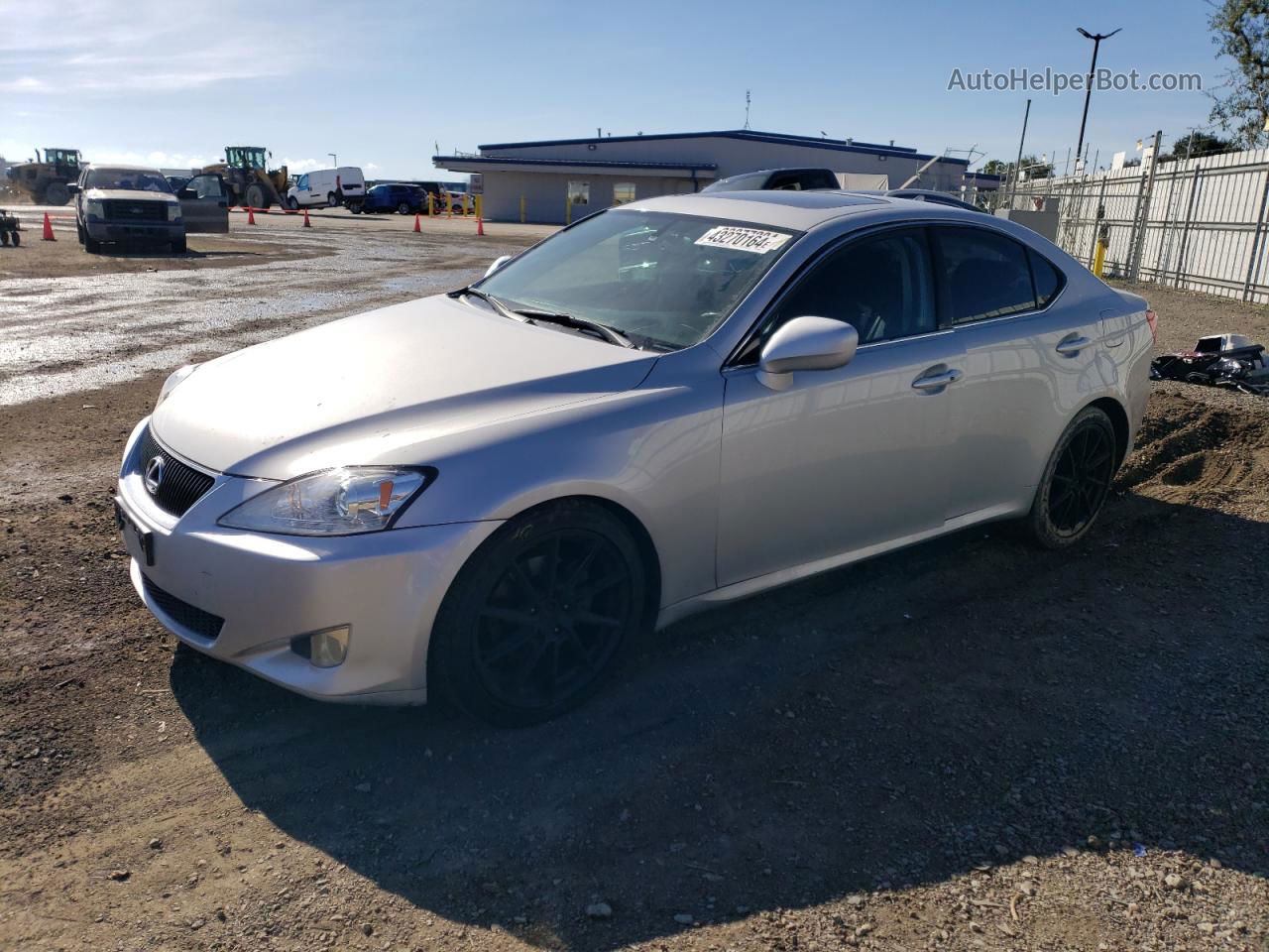 2007 Lexus Is 250 Silver vin: JTHBK262672038482