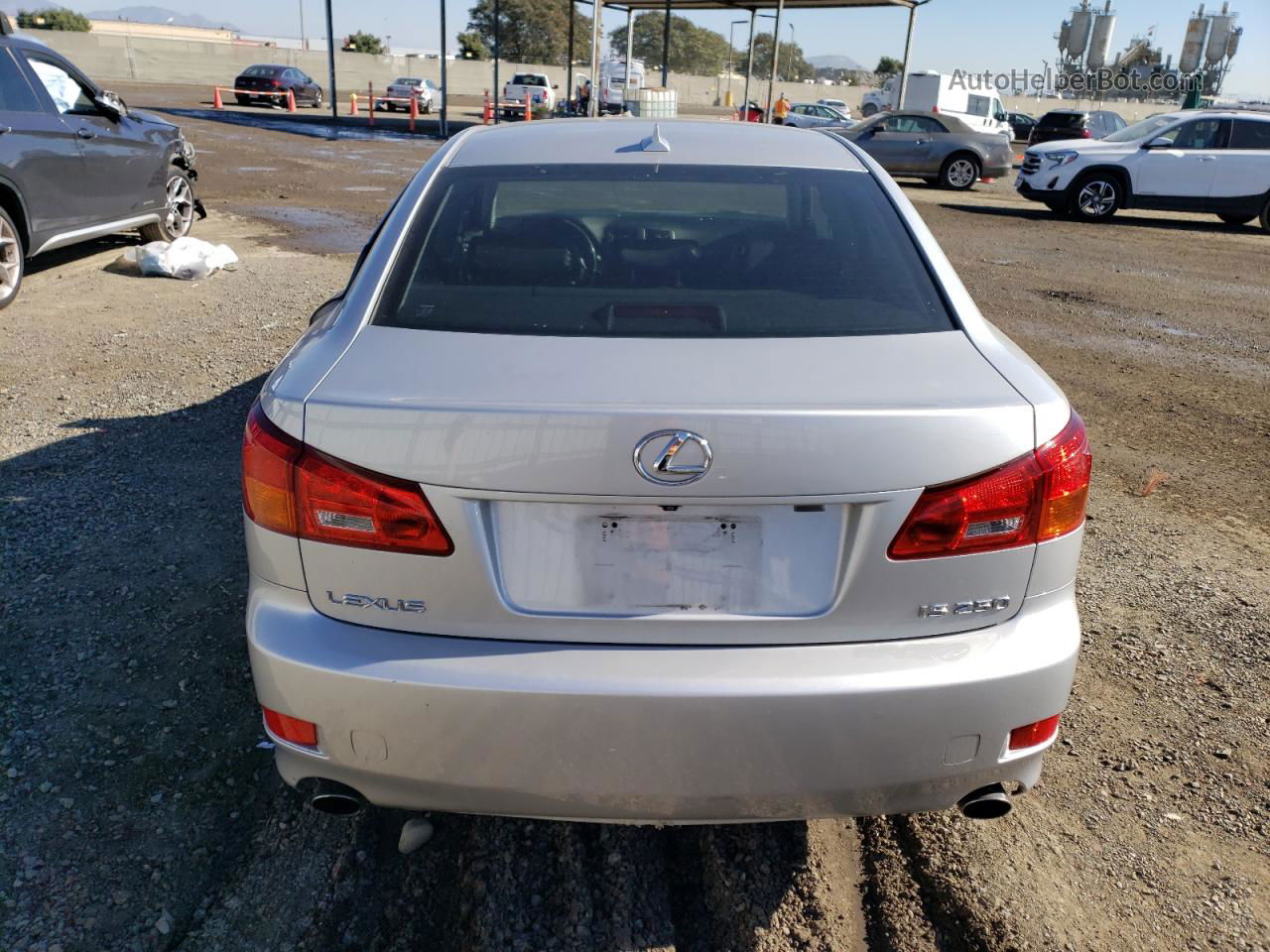 2007 Lexus Is 250 Silver vin: JTHBK262672038482