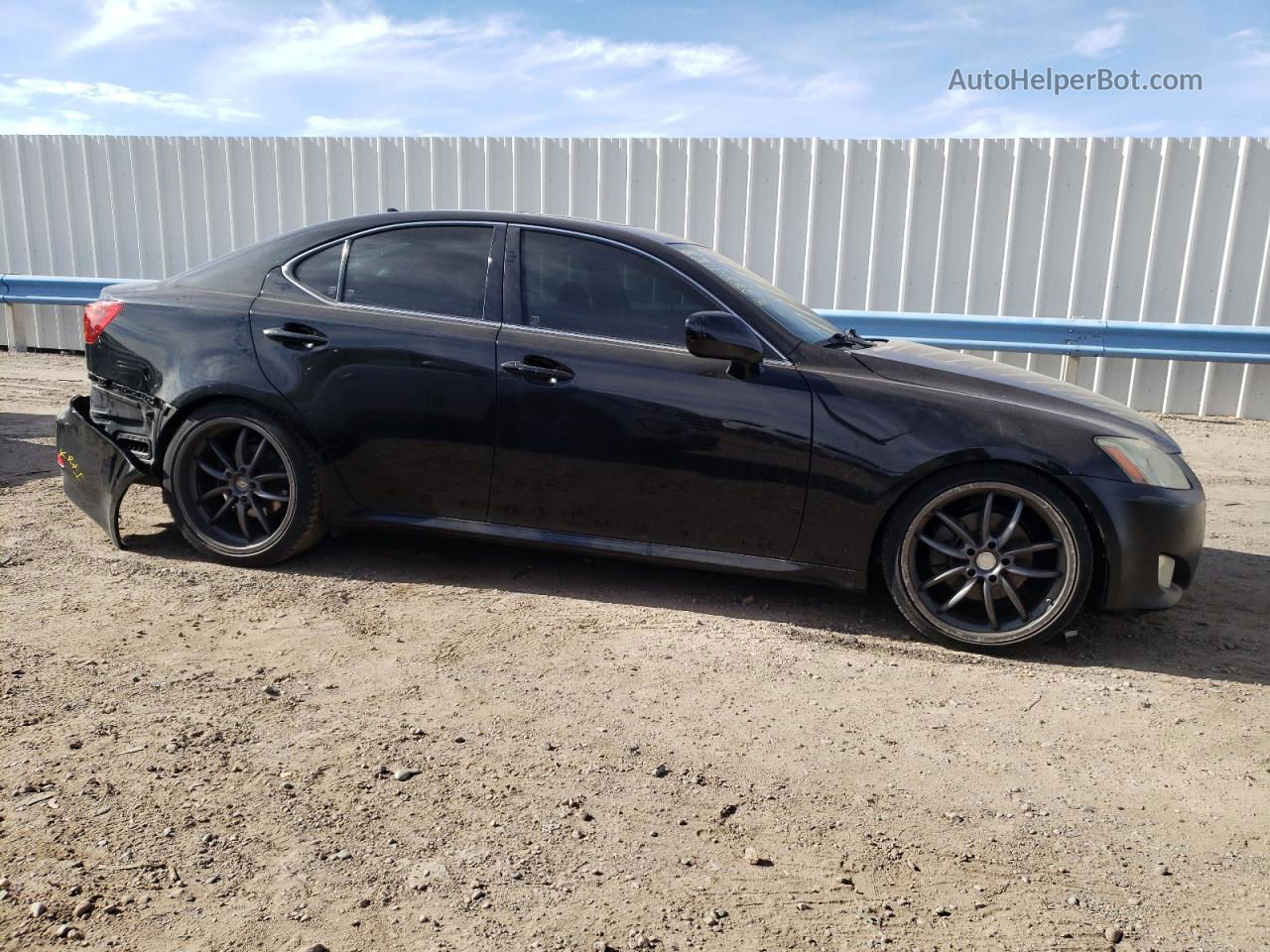 2007 Lexus Is 250 Black vin: JTHBK262672039230