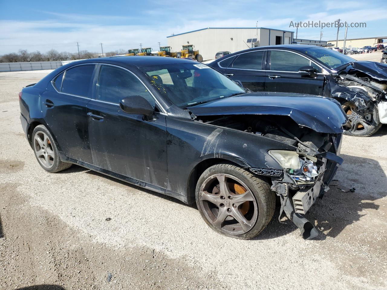 2007 Lexus Is 250 Black vin: JTHBK262672045089