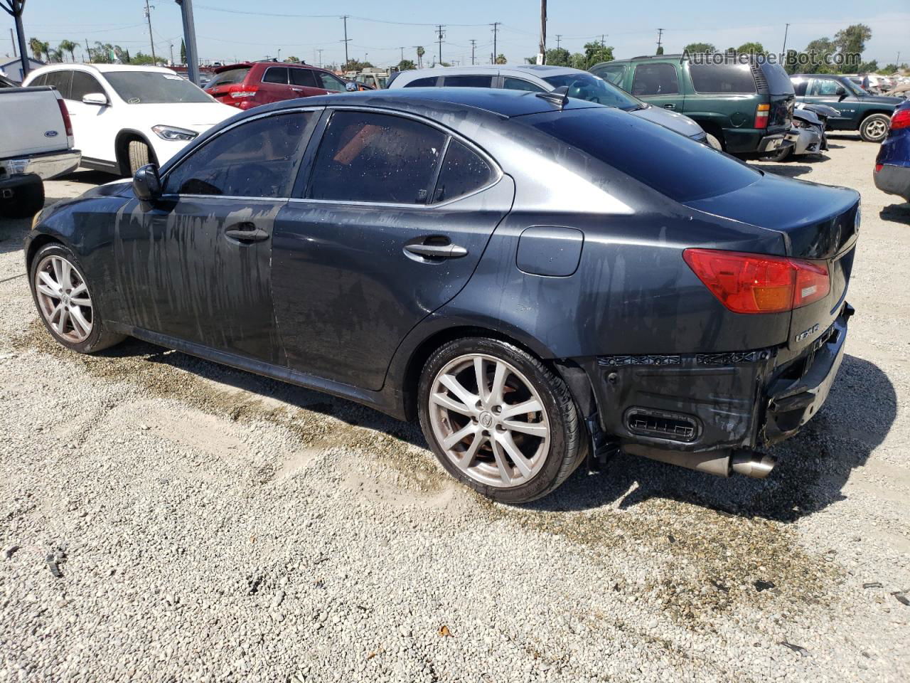 2007 Lexus Is 250 Charcoal vin: JTHBK262775028669