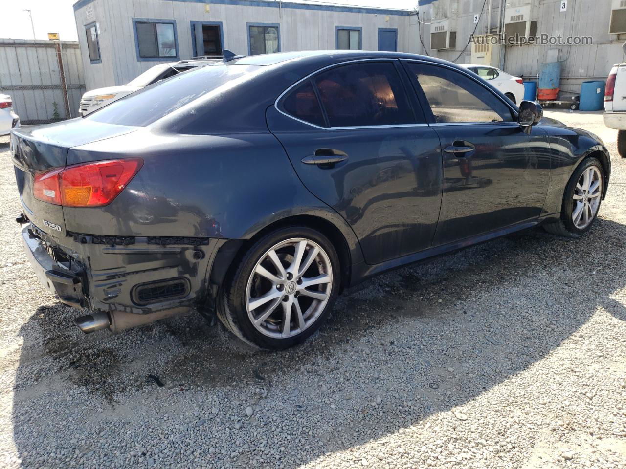 2007 Lexus Is 250 Charcoal vin: JTHBK262775028669