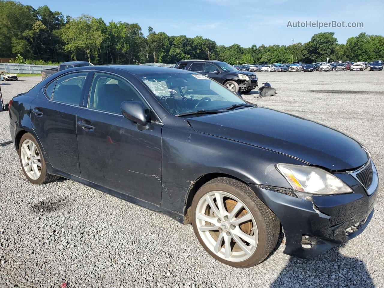 2007 Lexus Is 250 Gray vin: JTHBK262775038442