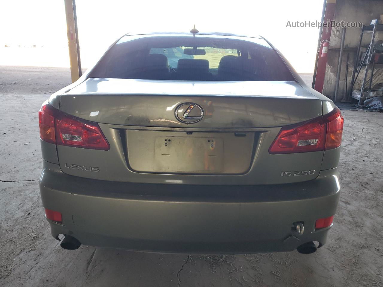 2007 Lexus Is 250 Green vin: JTHBK262775044080