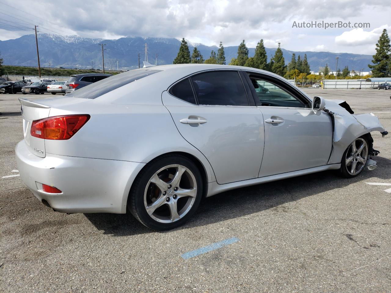 2007 Lexus Is 250 Silver vin: JTHBK262872040010