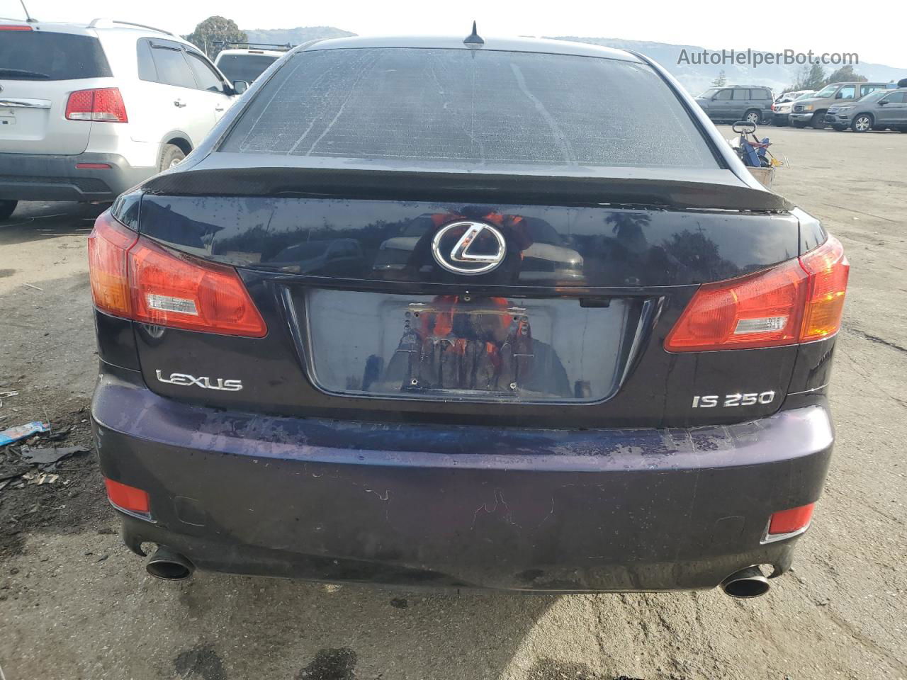 2007 Lexus Is 250 Blue vin: JTHBK262872040783