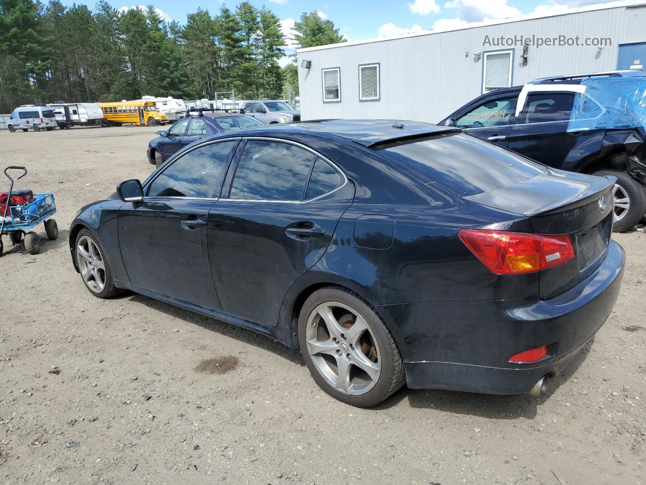 2007 Lexus Is 250 Black vin: JTHBK262872043439