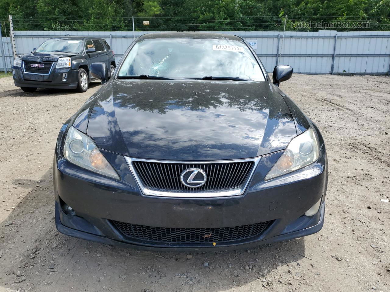 2007 Lexus Is 250 Black vin: JTHBK262872043439