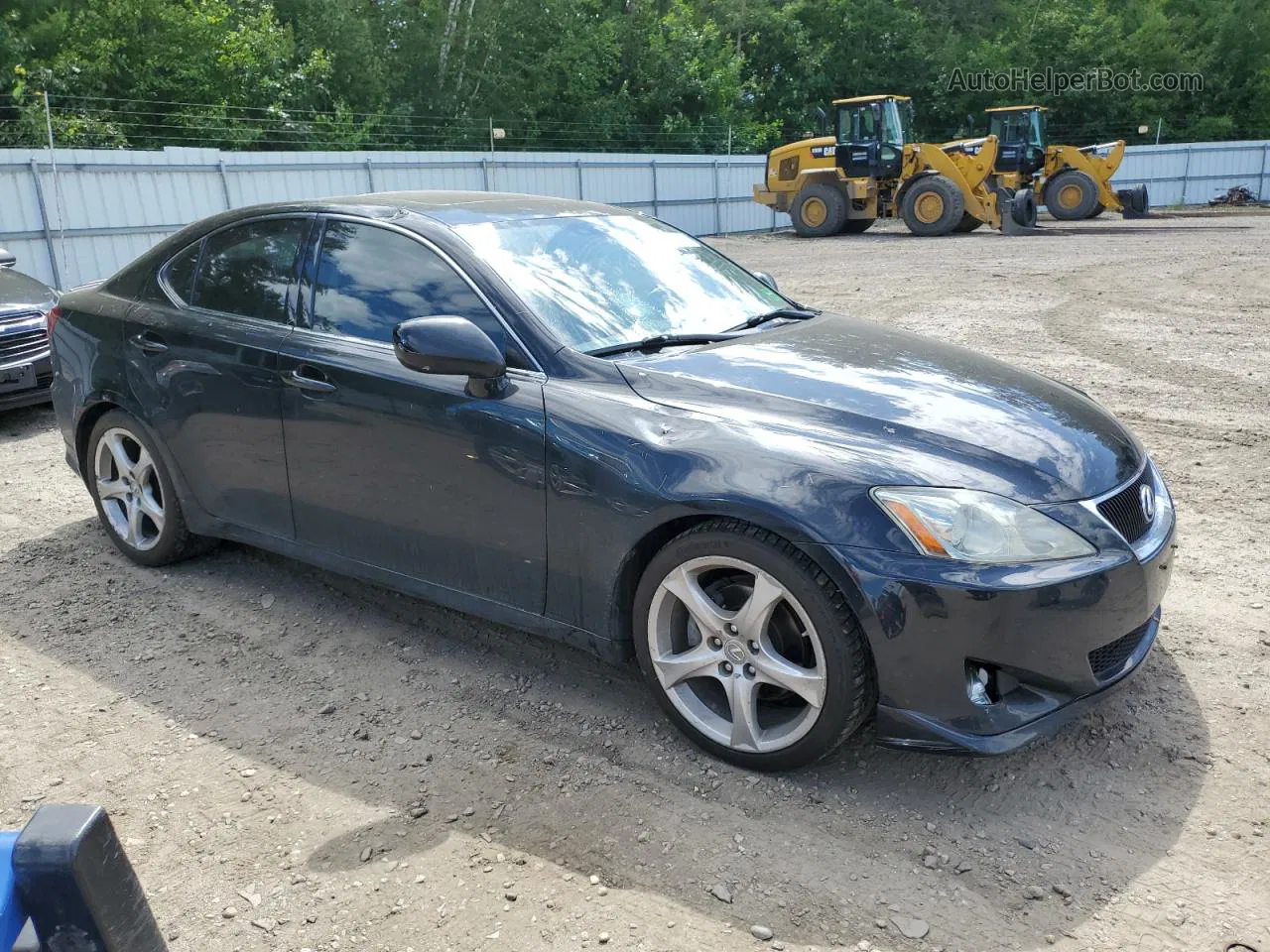 2007 Lexus Is 250 Black vin: JTHBK262872043439