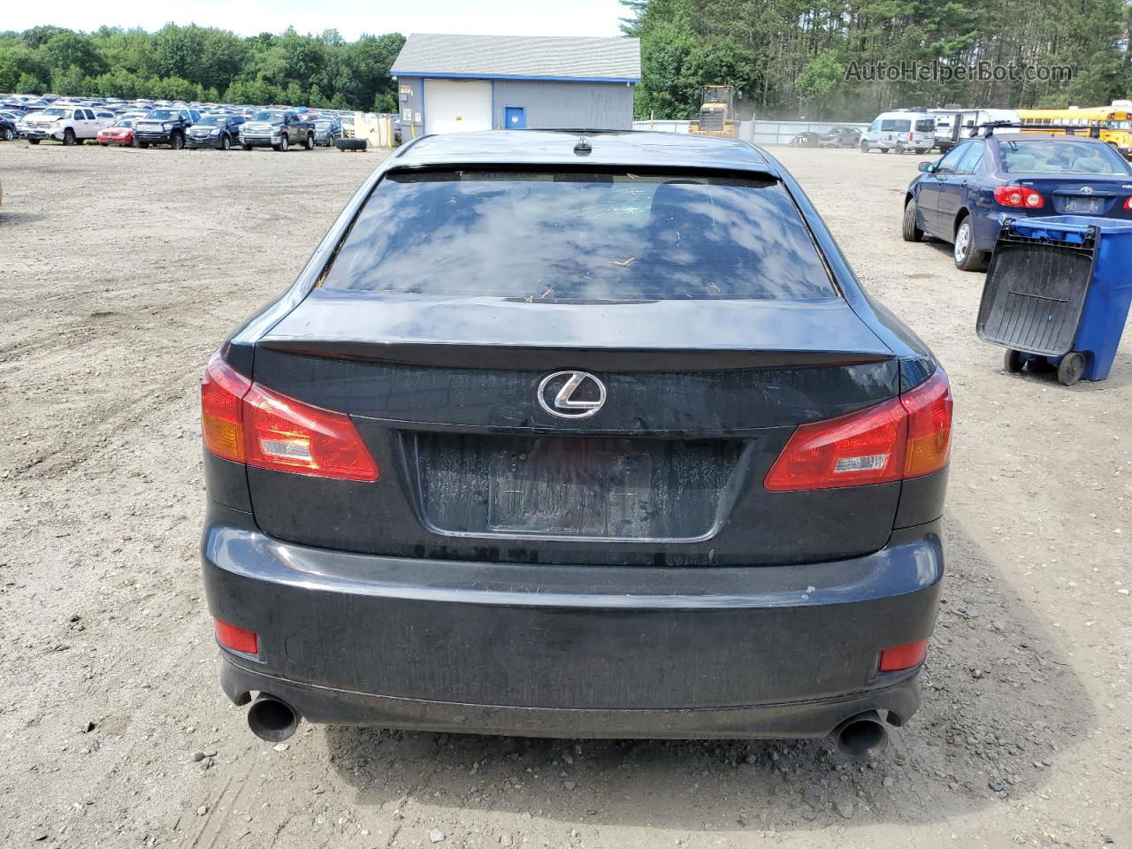 2007 Lexus Is 250 Black vin: JTHBK262872043439