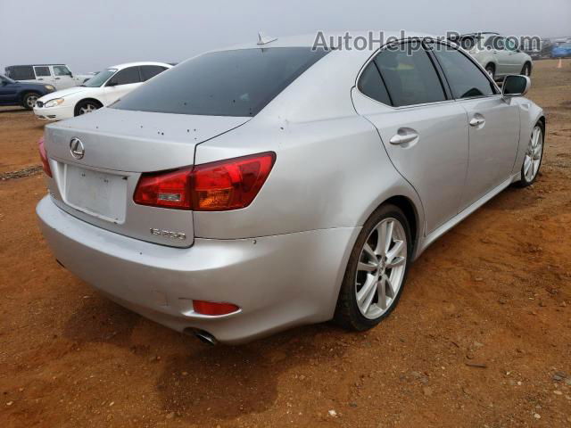 2007 Lexus Is 250 Silver vin: JTHBK262875042399