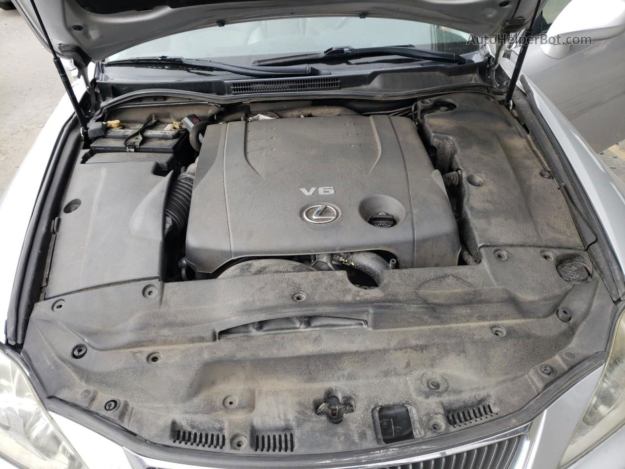 2007 Lexus Is 250 Silver vin: JTHBK262875043584